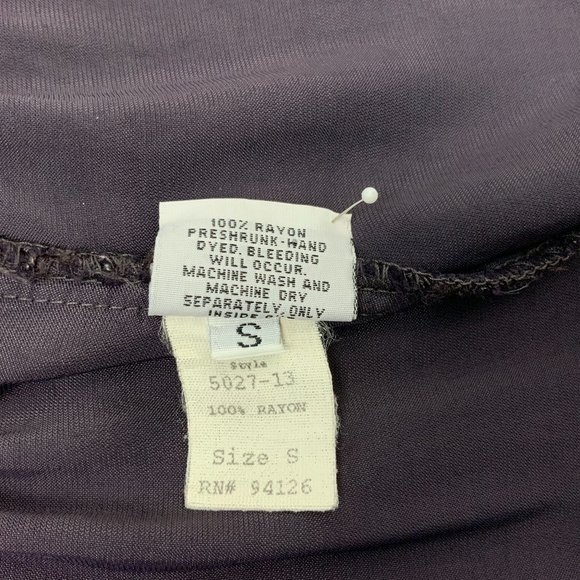 VTG CP Shades San Francisco Crushed Velvet Pants Logenlook Elastic Waist Sz S -M - Picture 9 of 16